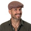 Woodfield Linen Flat Cap Stetson flat caps flat cap (M/56-57
