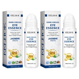 2 Flaschen Jasmin Salbe Augen,Jasminsalbe,Jasmin Augencreme Roll-on Essenz,Milde und Wirksame Inhaltsstoffe,Spenden Feuchtigkeit,Hellen Augenringe auf,Lindern Augenermüdung und Schwellungen