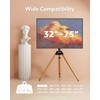 Ergounion Tripod TV Stand for 32-75 Inch Screen up to