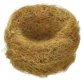 Meric Coconut Fiber for Birds, Comfortable Bedding for Small Birds and Animals, Nest Lining Material, Great for Nest Building and Hideouts, 1.5 oz.