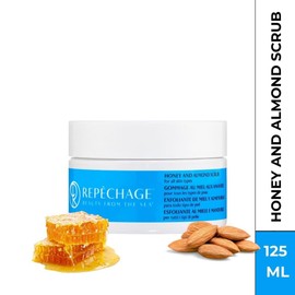 Repechage Honey & Almond Face Scrub for All Skin Types - Exfoliating Mask & Deep Cleanser Gentle exfoliator helps remove blackheads and unclog pores while softening skin 0.5 Ounce / 모든 피부 타입을 위한 리페치지 허니 앤 아몬드 페이스 스크럽 - 각질 제거 마스크 & 딥 클렌저 순한 제거제가 블랙헤드 및 언클로그 모공 제거에 도움을 주며 피부를 부드럽게 0.5 Ounce