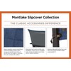 Classic Accessories Montlake Water-Resistant 45 Inch Patio Chair Slipcover, Heather