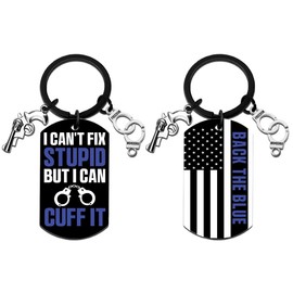 QUIHUD Police Gifts For Men Law Enforcement Gifts Cop Police Officer Gift Fathers Day Christmas Birthday Police Academy Graduation Gift Retirement Present