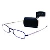 Magnivision - The Gideon Folding Reader Glasses - 2.00 Power