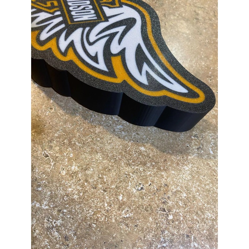 Kronos Works Harley Davidson 3D Printed Light Up LED Lamp