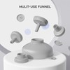 Pisol Wide Mouth Versatile Funnel, Canning Funnels for Kitchen Use,
