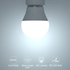 ORALUCE A15 LED Bulb 5 Watts Cool White 6500K,40W Equivalent