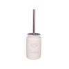 ATN French Shabby Vintage Chic Ceramic Toilettes Toilet Brush Freestanding
