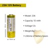 kunying 23A 12 Volt Battery A23 Battery- Long Lasting 23A