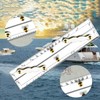 12" Marine Navigation Parallel Ruler - Parallel Ruler for Boat，Clear