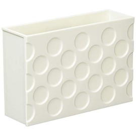 Nakabayashi MGP-W01WH Storage Case, Magnetic Pocket, Wide, White