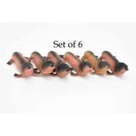 US Toy Sea Lion, Very Nice Plastic Replica    4"W x 2.5"H    ~    F6006-F377 - 6 PACK