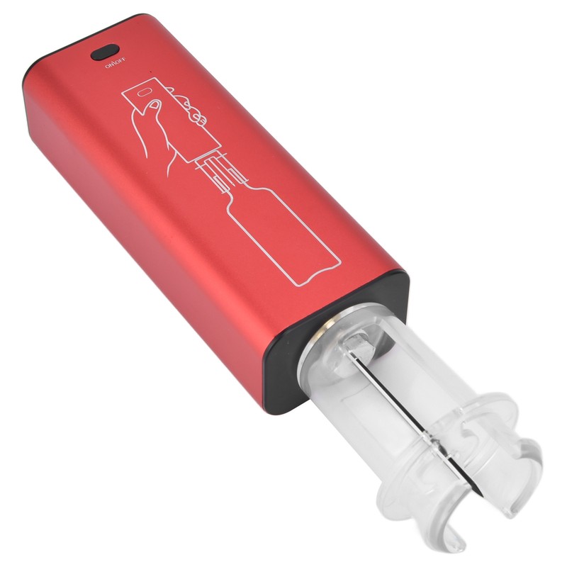 Electric Wine Opener Aluminum Alloy USB Charging Automatic Corkscrew Set