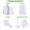 Boys White Suit for Wedding First Communion Ring Bearer Tuxedo