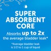 Incontinence and Postpartum Underwear for Women, XXL, Blue (12 Count)