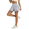 LouKeith Womens Tennis Skirt High Waisted Pleated Golf Skirts Mini