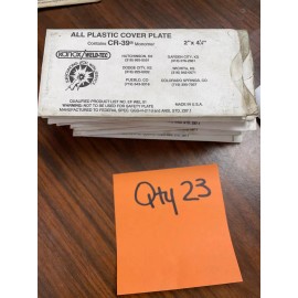 CR Kanox Weld Tech All Plastic Cover Plate for Welding Hood CR-39 2''x 4 1/2''