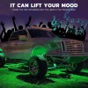 KEEPDSGN 10 Pods RGB LED Rock Lights Kit Underbody Neon