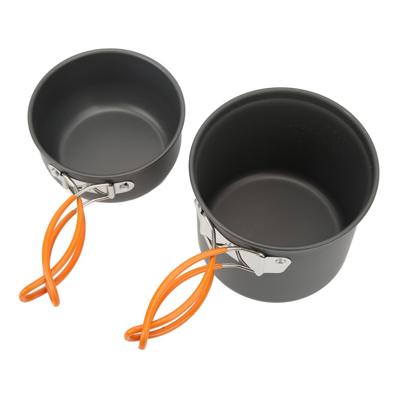 Camping Cooking Set Alumine Strong Bearing Food Grade Portable Stove