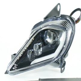 Roadba LED Headlights DRL Turn Lamp for Yamaha Raptor 700 250 350 YFZ 450 450R 450X