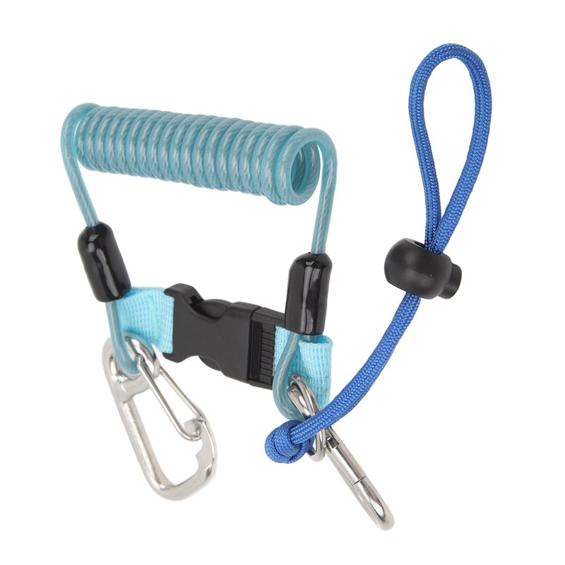 Diving Hook Rope Stainless Steel Flexible Anti Lost Diving Camera