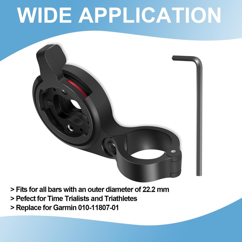 YMT Bicycle TT Handlebar Computer Mount 010-11807-01 Fits for Garmin