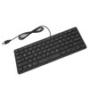 Keyboard 78 Key Mute Ultra Thin Wired Mini USB Interface