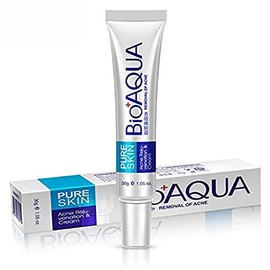 Bioaqua Crema Pure Skin Elimina Acné y Cicatrices Control De Grasa - 30ml