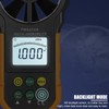 EVTSCAN Digital Wind Speed Meter Air Flow Meter Anemometer