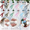 307 Pieces Christmas Snowman Wooden Beads Craft Project for Kids