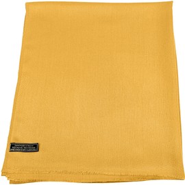 CJ Apparel Women's Plain Design Pashmina Scarf, Princeton Orange, Unit size