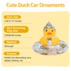 wonuu Car Duck Rubber Duck Car Ornaments Duck Car Dashboard