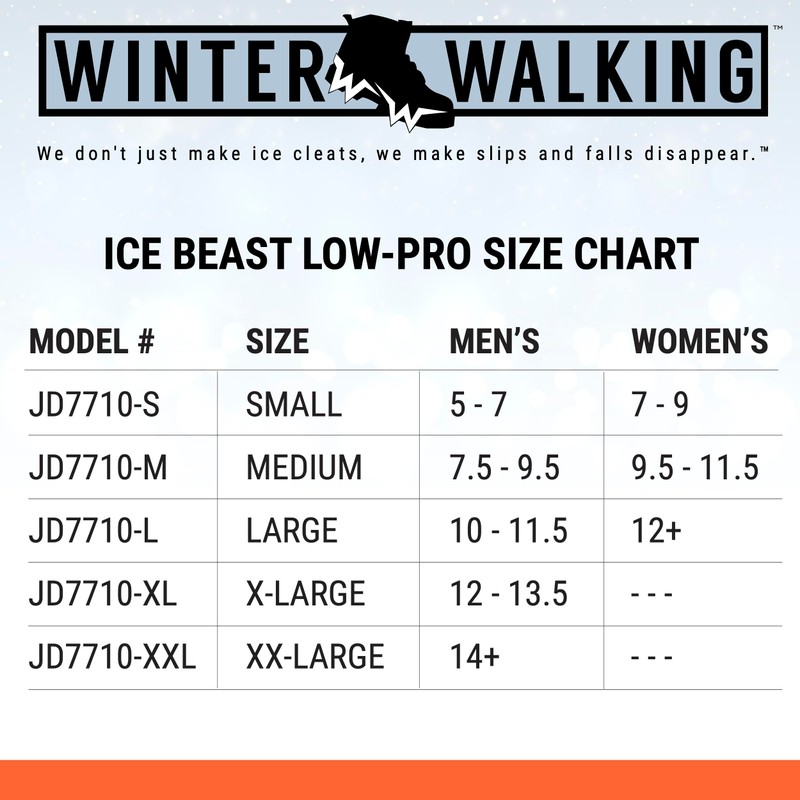 Winter Walking Ice Beast Low-Pro (Medium)
