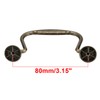 uxcell Zinc Alloy Retro Style Kitchen Cabinet Cupboard Pull Handle