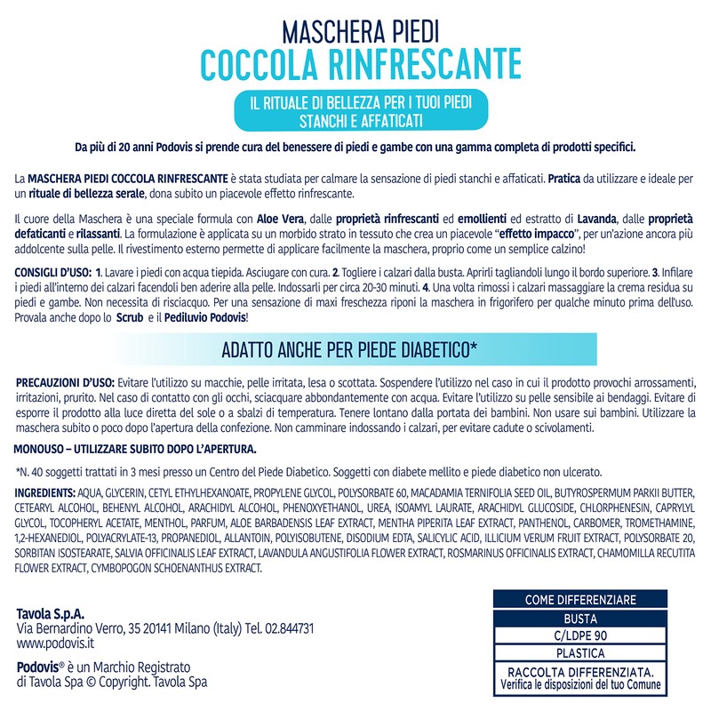 Podovis, Refreshing Feet Pack of 1 Pair