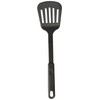 Winco Nylon Slotted Spatula, Black Medium, 12-3/4"