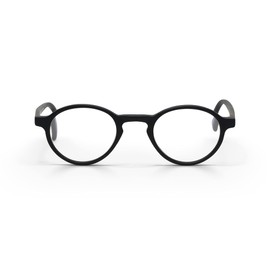 eyebobs Eyewear; Board Stiff - Premium Reading Glasses for Men and Women | Round Eye Frame for Narrow Faces