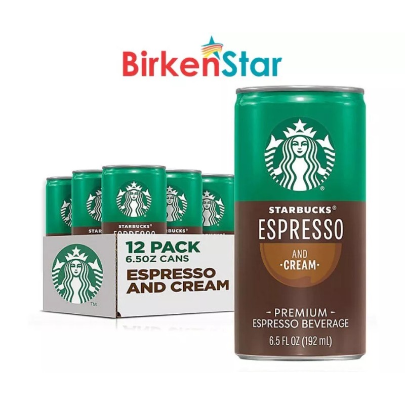 Starbucks Espresso and Cream (6.5 fl. oz., 12 pk.) NO