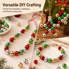 Christmas Acrylic Beads for Jewelry Making, DIY Beaded Christmas Tree