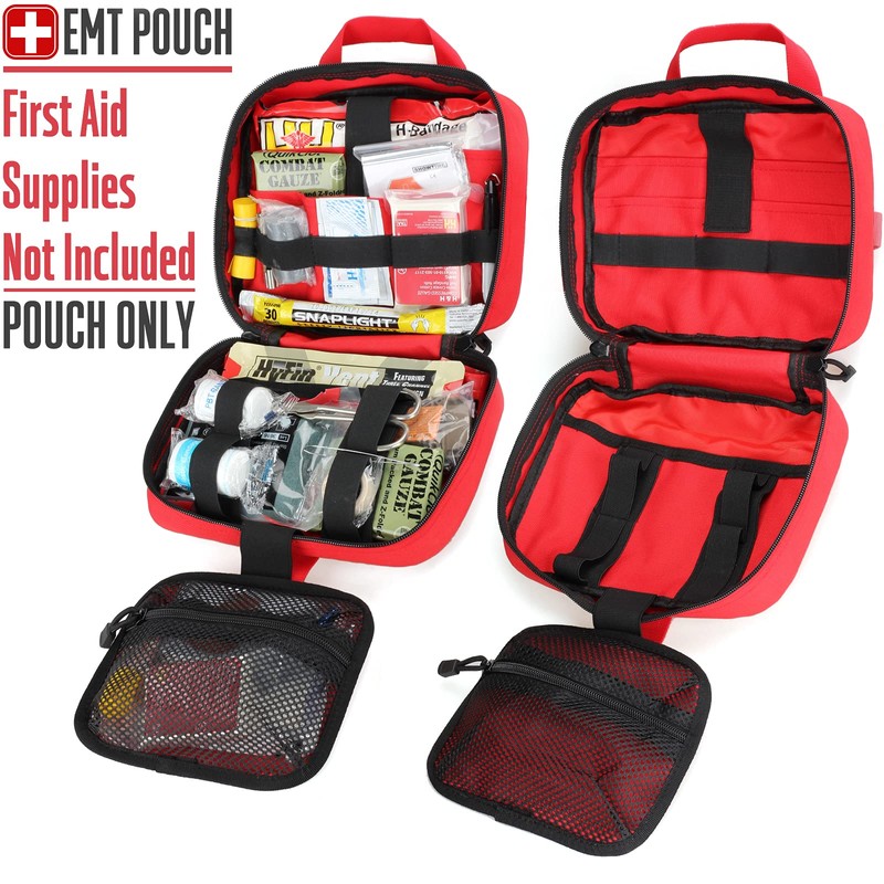 LIVANS Tactical Molle Medical Pouch of Upgraded Size, First Aid