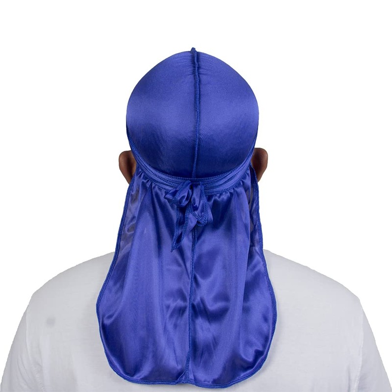 Silky Durag - Gorra de satén para hombre y mujer,