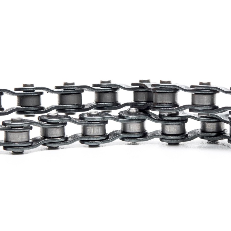 sourcing map 5Pcs #420 Chain Offset Half Link Roller, 1/2"