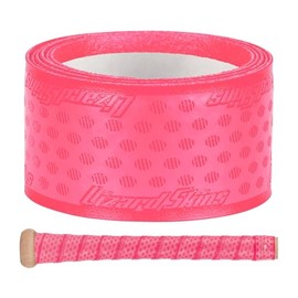Lizard Skins DSP Ultra Solid Racket Grip Tape: 1.1 mm Thick (Neon Pink)
