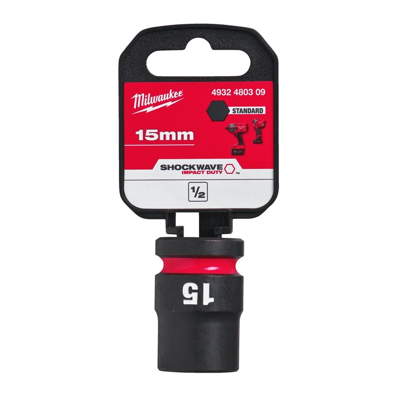 Milwaukee - ½ Shockwave™ Impact Duty Impact Socket - Standard