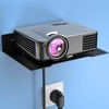 DAWASAPAT Mini Projector Shelf Cable Box Wall Mount Holder Stand