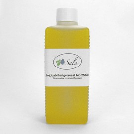 Sala Jojoba Oil Cold Pressed Organic 250 ml HDPE Bottle
