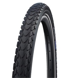 Schwalbe Marathon Mondial Tyre, Black/Reflective, V-Guard Folding, 28x2.00 (50-622)