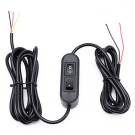 PKINGLAKE Emergency Strobe Flashing Lights Controller/DC 12-24V