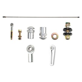 KASturrboo ACA-1811 (26") Billet Adjustable Column Shift Linkage Compatible with Turbo-Hydramatic 350-TH350 400-TH400 200-TH200 200-4R-TH200-4R 700-R4-TH700R4 Truck