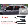 Lyemer 6PCS Window Deflectors Rain Guards for Subaru Forester 2025